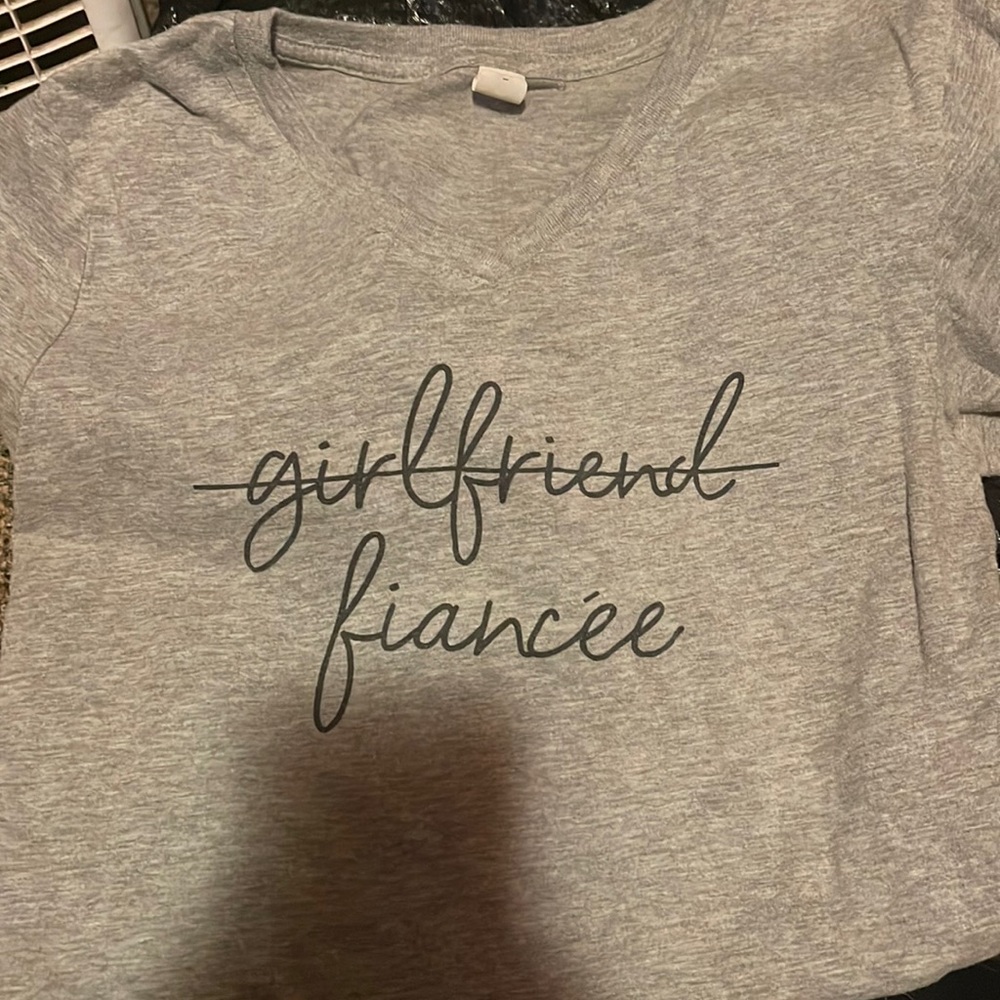 girlfriend/fiancée shirt